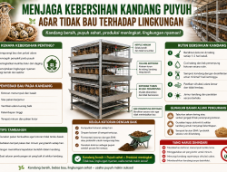 Menjaga Kebersihan Kandang Puyuh agar Tidak Bau Terhadap Lingkungan