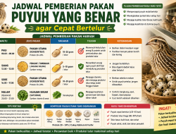Jadwal Pemberian Pakan Puyuh yang Benar agar Cepat Bertelur
